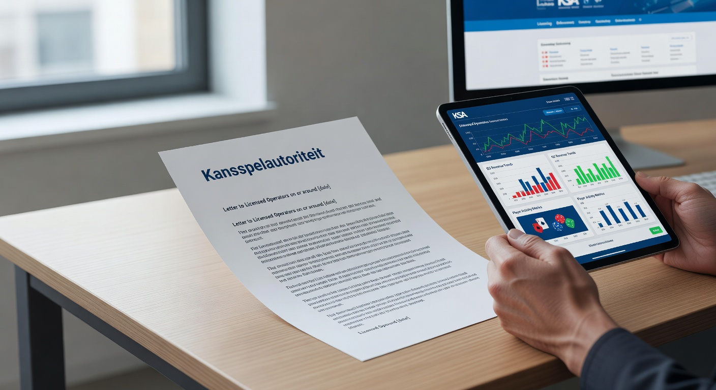 Grafiek die de verschuiving naar illegaal gokken en belastingverliezen in Nederland weergeeft