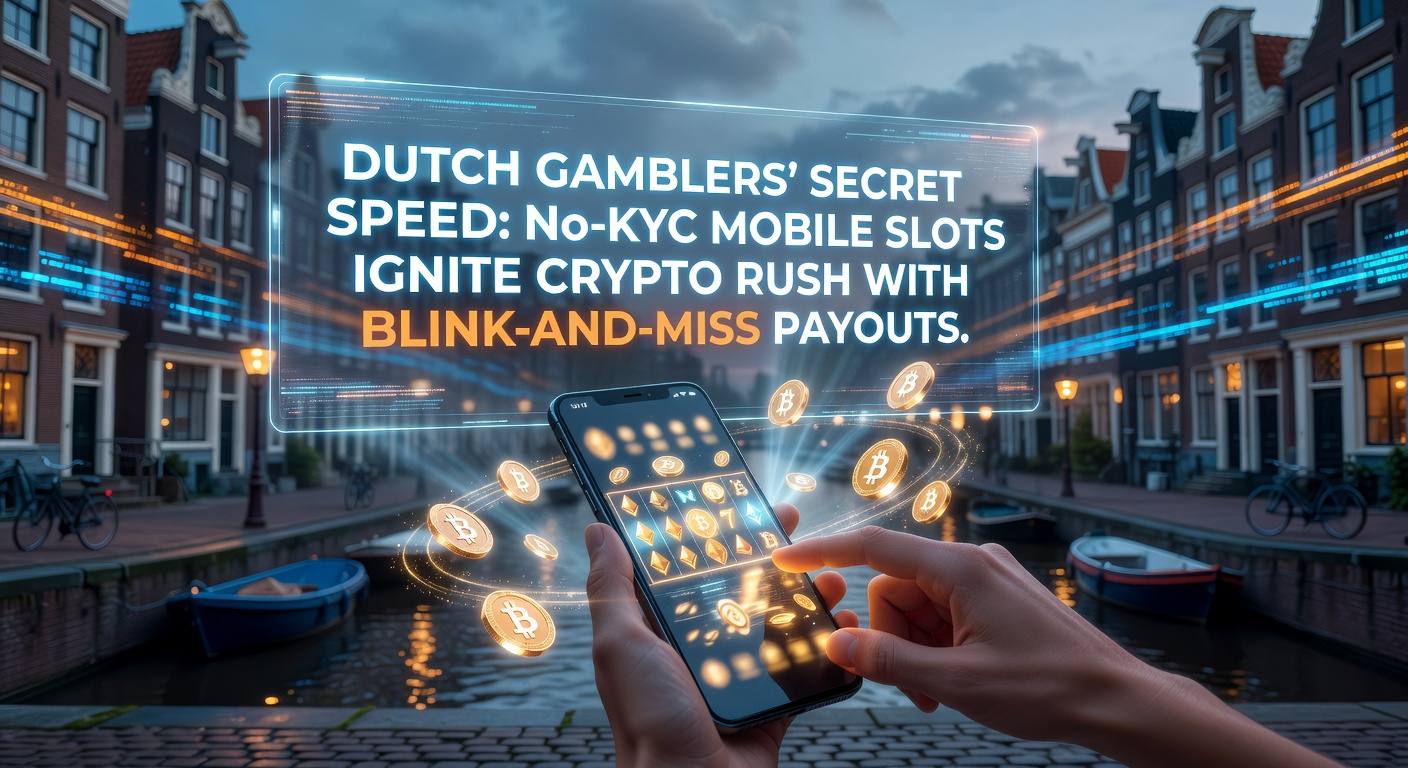Nederlandse spelers duiken in snelle mobiele slots met crypto-uitbetalingen op hun telefoon