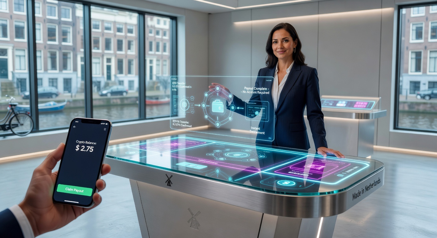 Nederlandse mobiele live dealer tafels met crypto betalingen zonder account verificatie