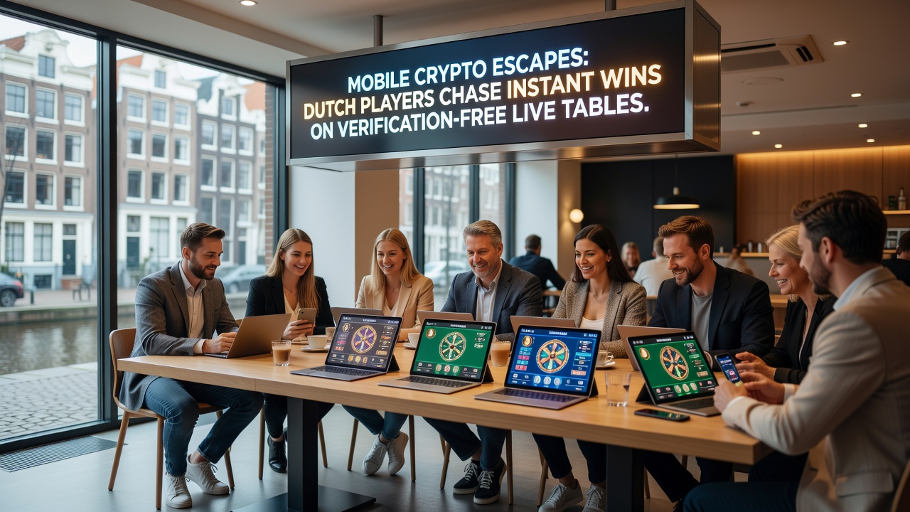Crypto uitbetalingen op verificatievrije live blackjack tafels voor mobiele Nederlandse spelers