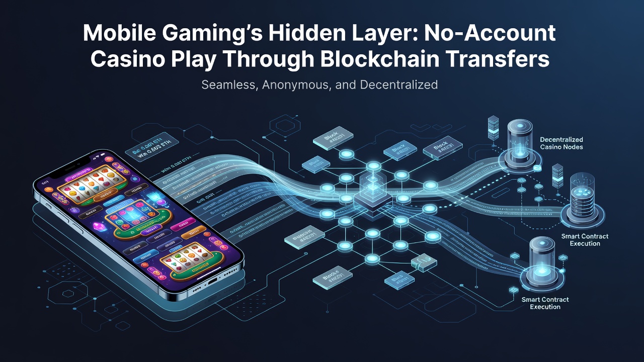 Grafiek die groei van blockchain-gebaseerde mobiele casino-transacties in 2026 weergeeft