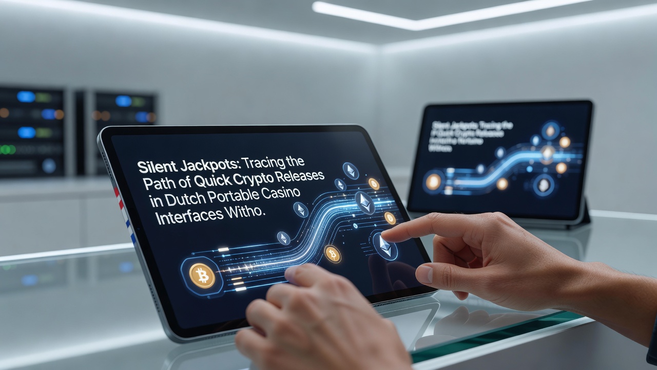 Detailopname van een Nederlandse mobiele casino interface die snelle crypto uitbetalingen toont zonder profiel